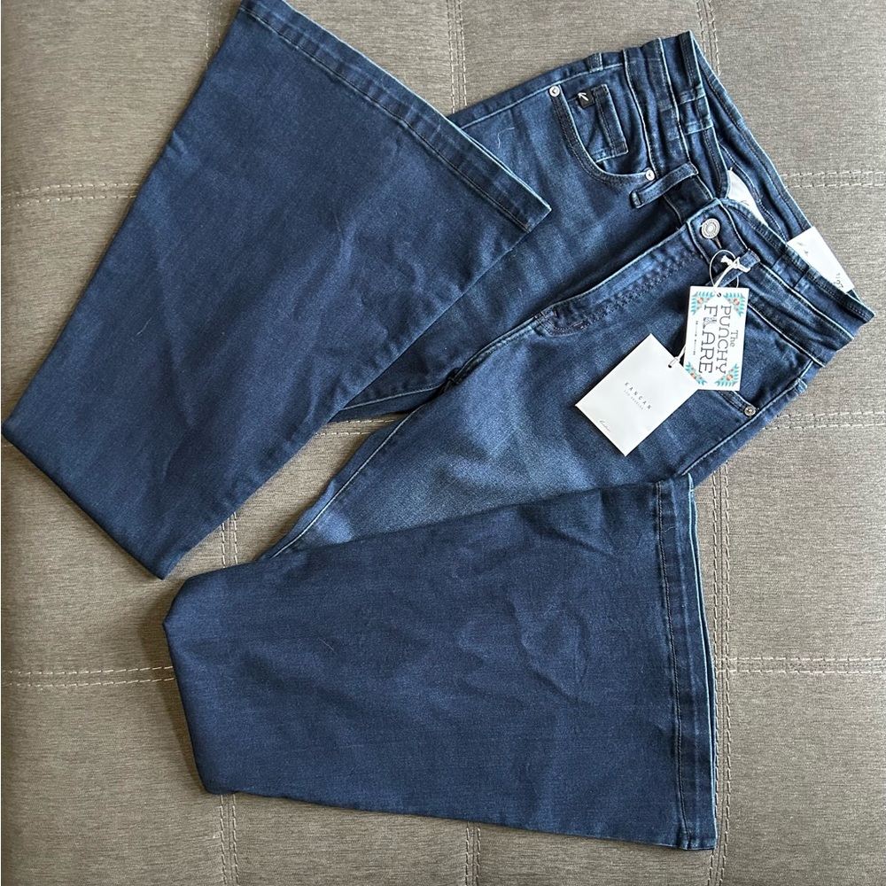 NWT KANCAN ULTRA FLARE JEANS 7/27